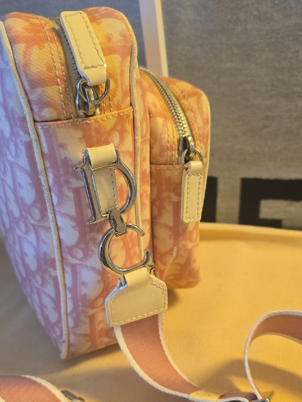 Dior Pink Monogram Trotter No. 2 Crossbody Bag - Picture 3 of 10